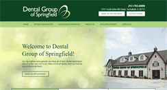 Desktop Screenshot of dentalgroupspringfield.com